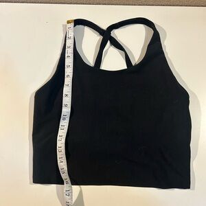 Old navy powersoft black tank top size large